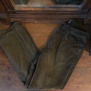 Jcrew brown chords. 33w 30L.